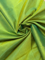 Parrot Green Gala Border Handwoven Patola Silk Saree