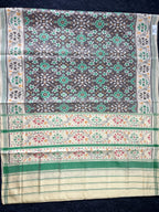 Navratna Traditional Design Handwoven Patola Silk Saree