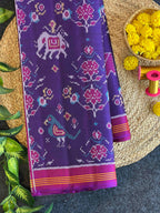 exclusive Motifs Design Handwoven Patola Silk Saree