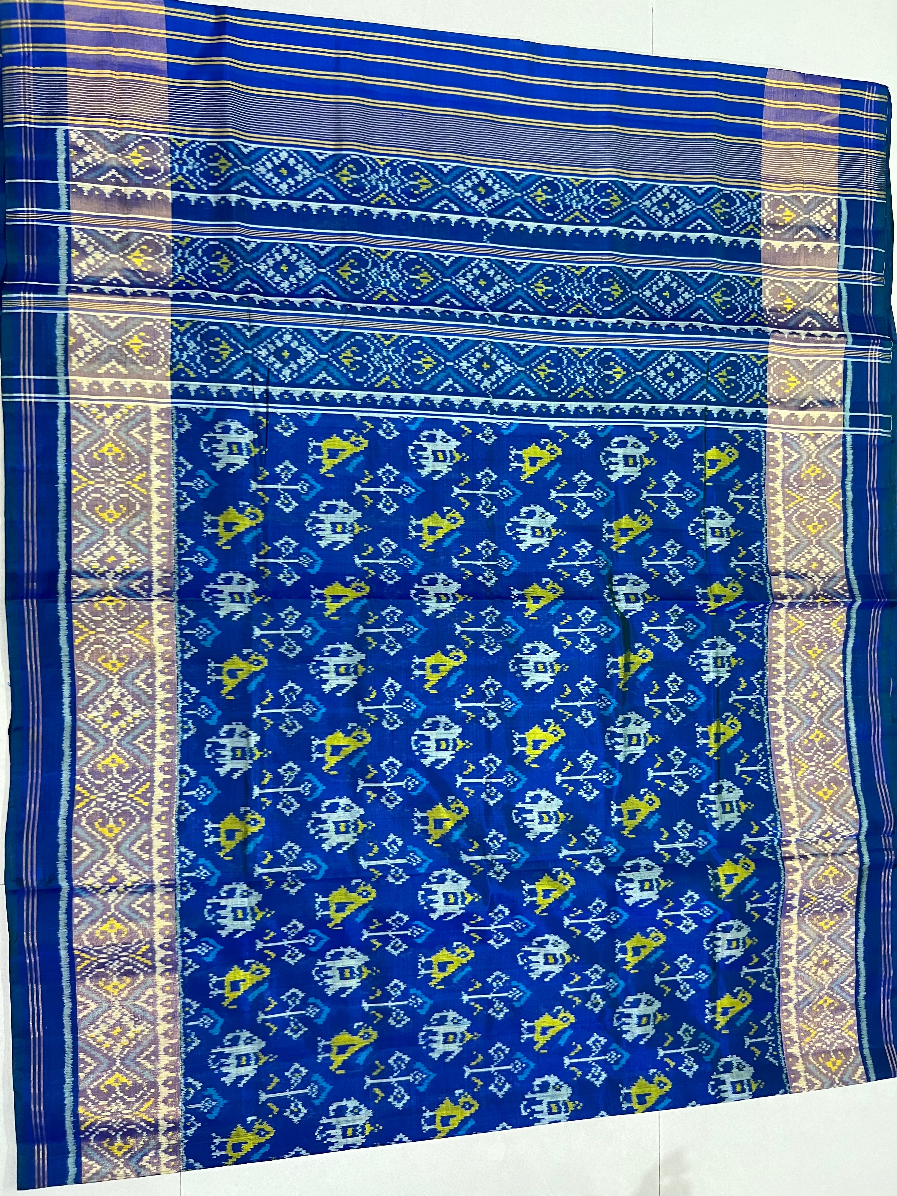 Traditional Design Handwoven Patola Silk Saree