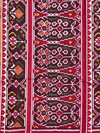 Elephant Design Handwoven Patola Silk Saree