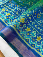 Navratna Design Handwoven Patola Silk Saree