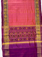 Daliyabhat Traditional Design Handwoven Patola Silk Saree
