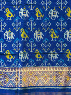 Traditional Design Handwoven Patola Silk Saree