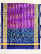 Fancy Design Handwoven Patola Silk Saree