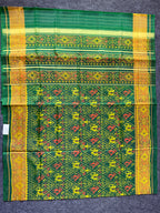 Narikunj Traditional Design Handwoven Patola Silk Saree