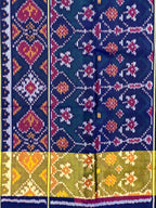 Flower Design Handwoven Patola Silk Saree