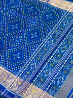 Small Butti Design Handwoven Patola Silk Saree