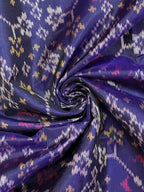 Navratna Traditional Design Handwoven Patola Silk Saree