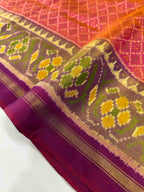 Daliyabhat Traditional Design Handwoven Patola Silk Saree