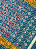 Manekchowk Traditional Design Handwoven Patola Silk Saree