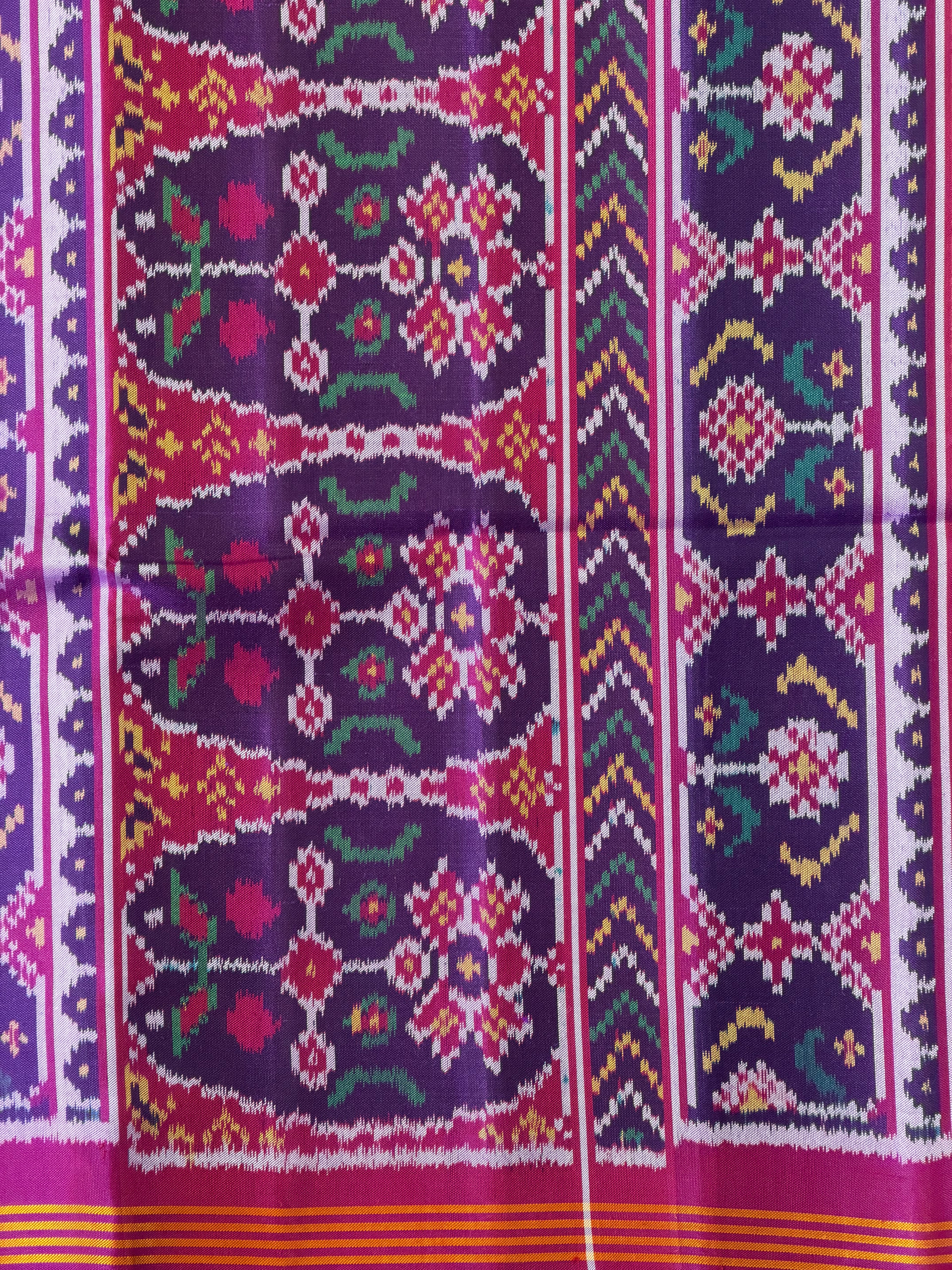 Exclusive Design Handwoven Patola Silk Saree