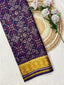 Navratna Traditional Design Handwoven Patola Silk Saree