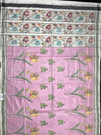 Exclusive Flower Design Handwoven Patola Silk Saree