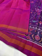 Fancy Design Handwoven Patola Silk Saree