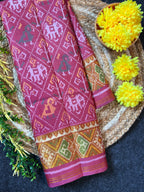 Handwoven Patola Silk Saree Narikunjan