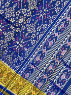 Navratna Traditional Design Handwoven Patola Silk Saree