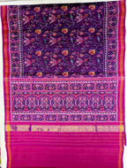 Fancy Design Handwoven Patola Silk Saree