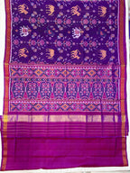 Motifs Design Handwoven Patola Silk Saree