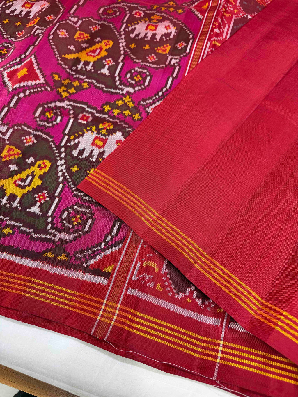 Exclusive Design Handwoven Patola Silk Saree