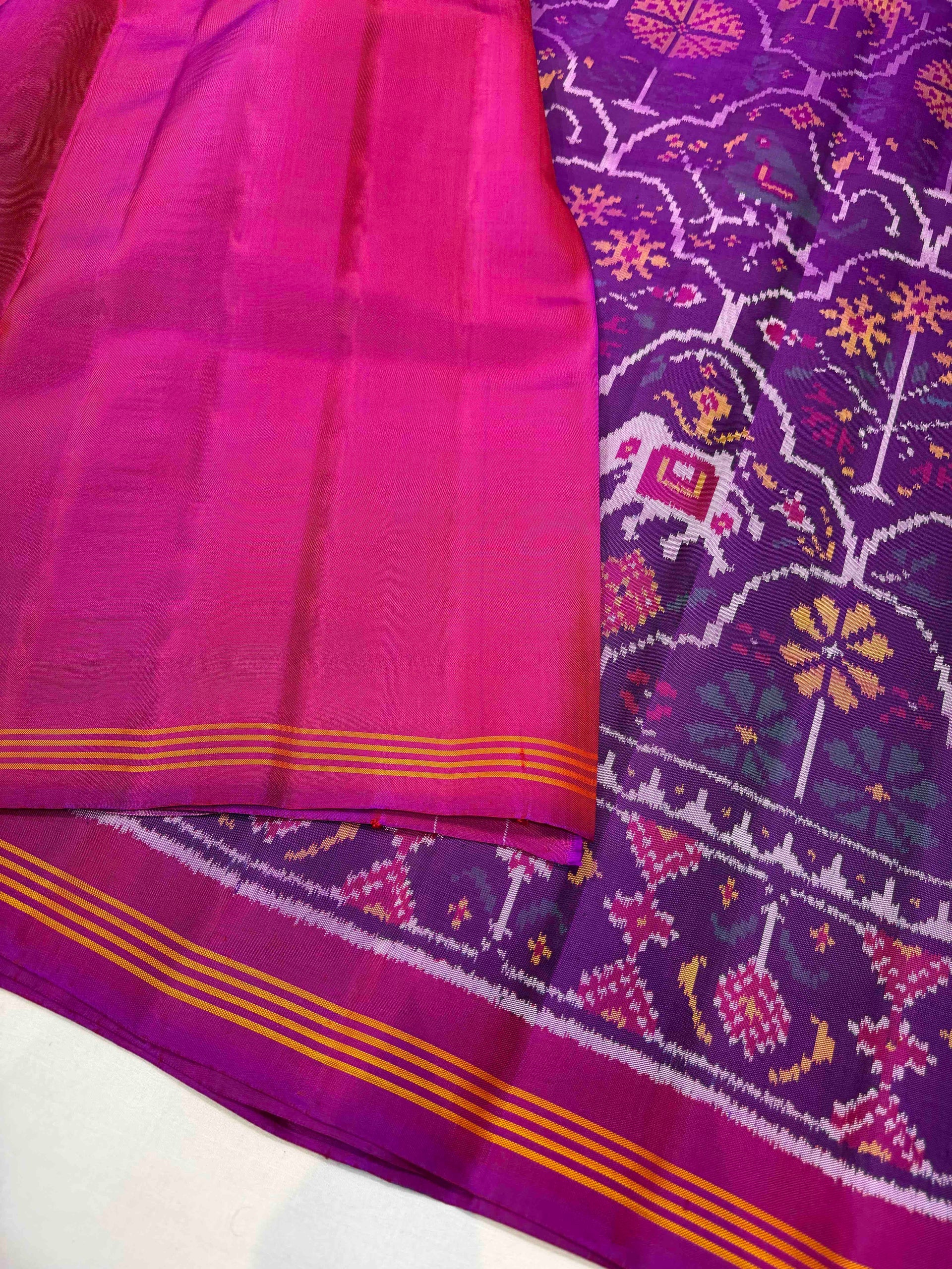Exclusive Design Handwoven Patola Silk Saree