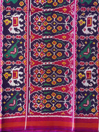 Motif Design Handwoven Patola Silk Saree