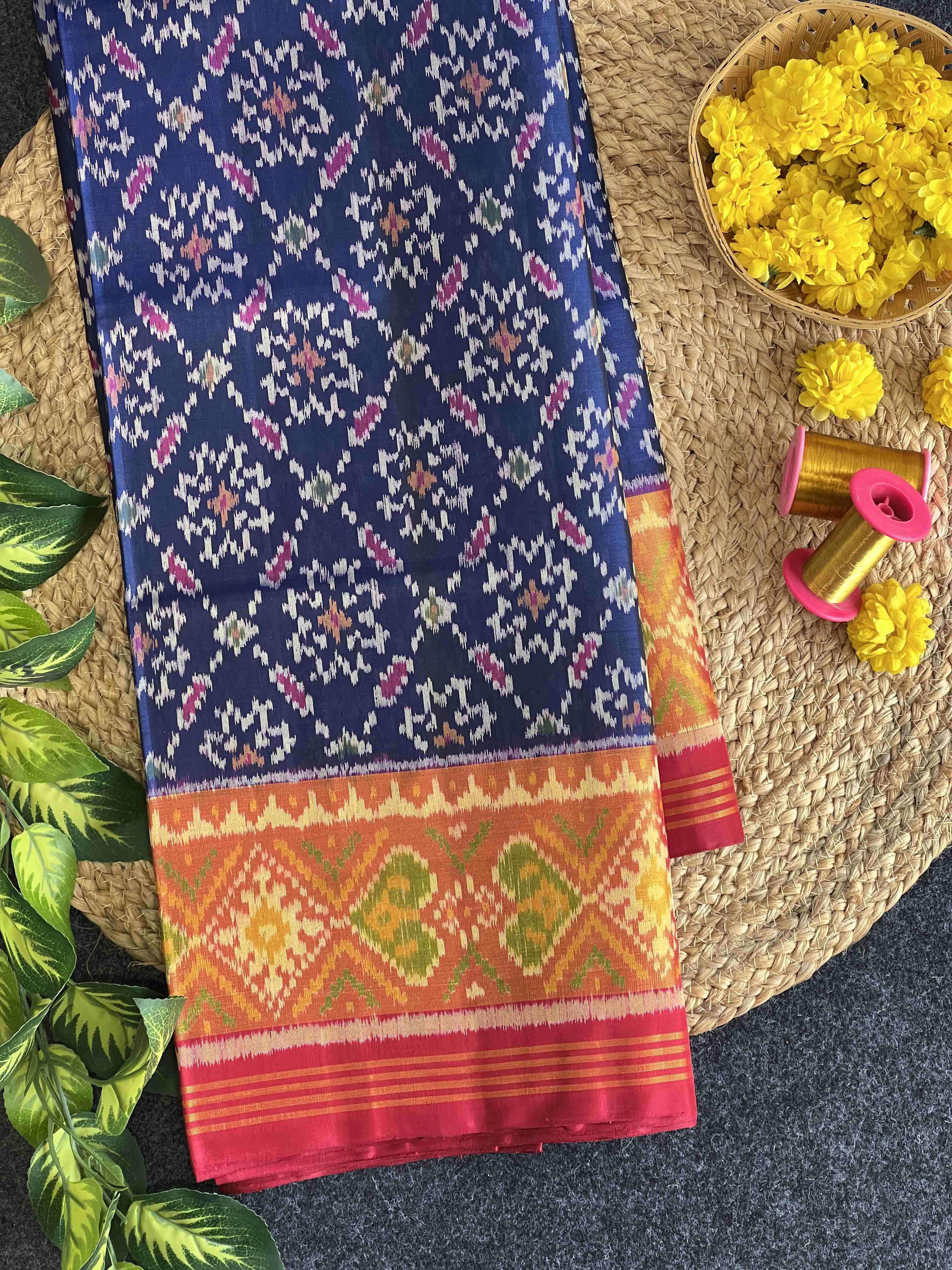 Exclusive Design Handwoven Patola Silk Saree
