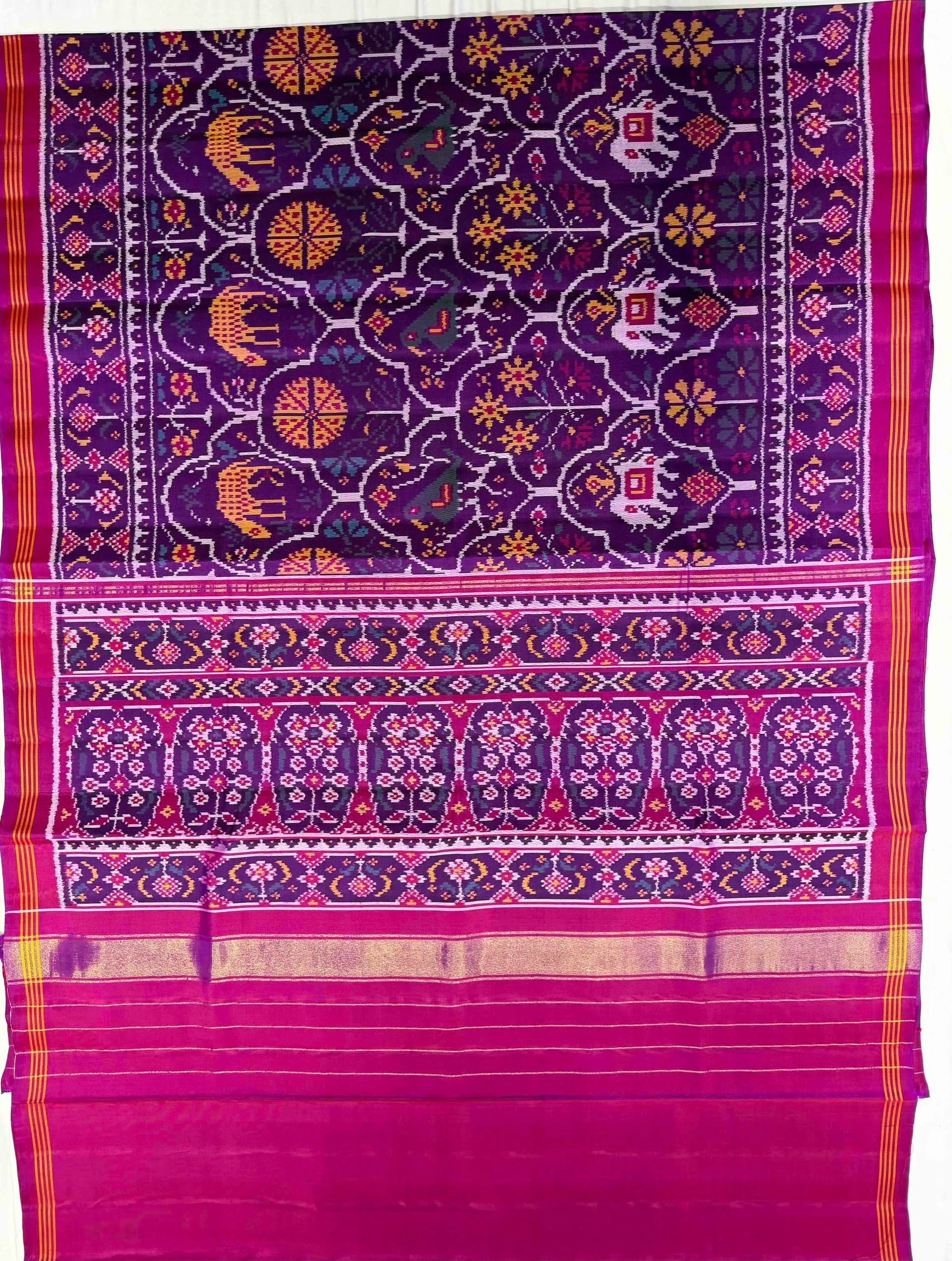 Exclusive Design Handwoven Patola Silk Saree