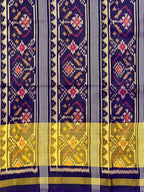 Navratna Traditional Design Handwoven Patola Silk Saree