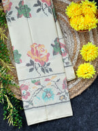Rose Design Exclusive Handwoven Patola Silk Saree