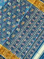 Narikunj Traditional Design Handwoven Patola Silk Saree