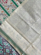 Navratna Traditional Design Handwoven Patola Silk Saree