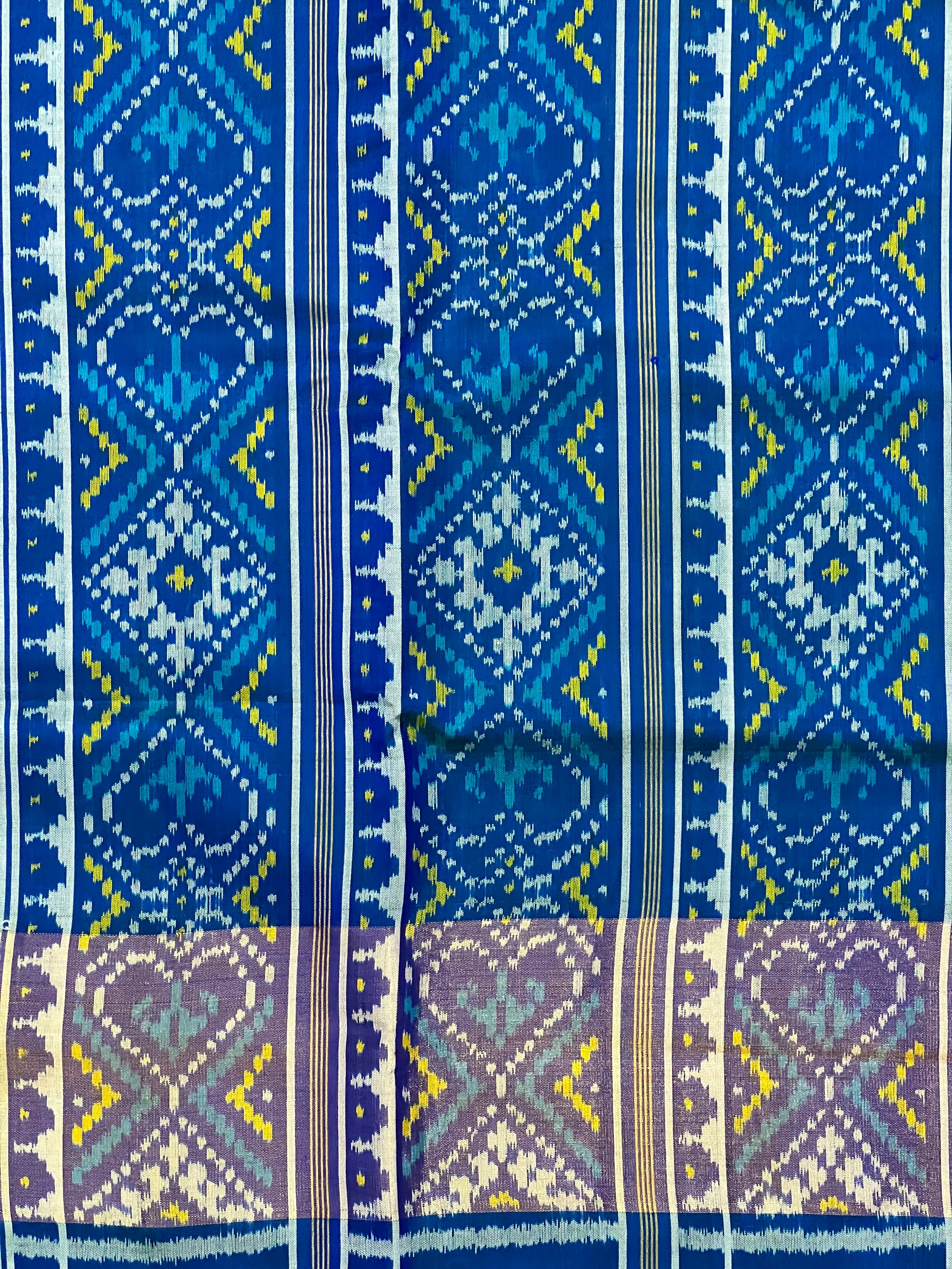 Manekchowk Design Handwoven Patola Silk Saree