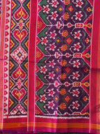 Narikunj Traditional Design Handwoven Patola Silk Saree