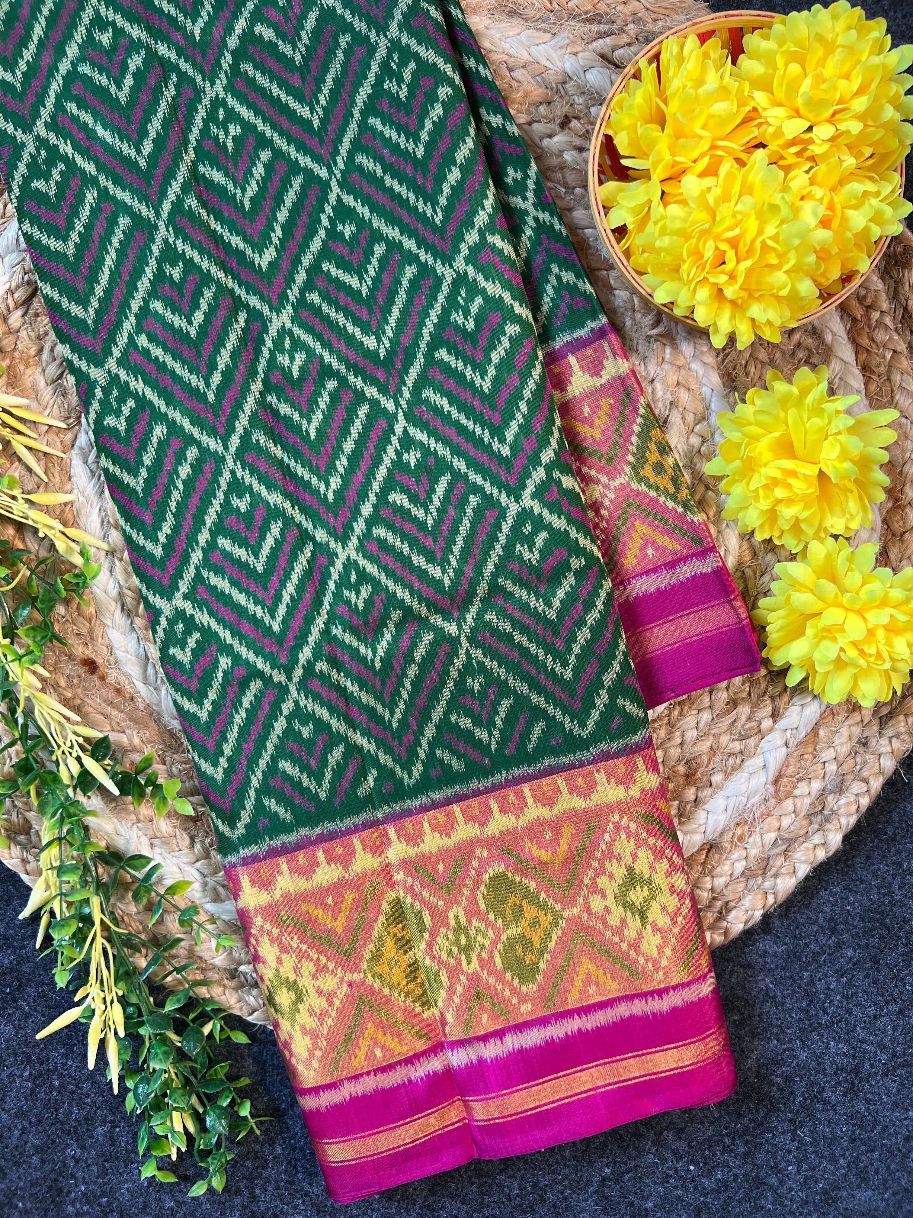 Handwoven Patola Silk Saree
