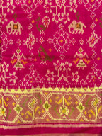 Figure With Navratna Design Handwoven Patola Silk Saree