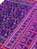 Flower Design Handwoven Patola Silk Saree