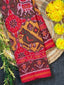 Handwoven Patola Silk Saree Elephant & Perrot Designer