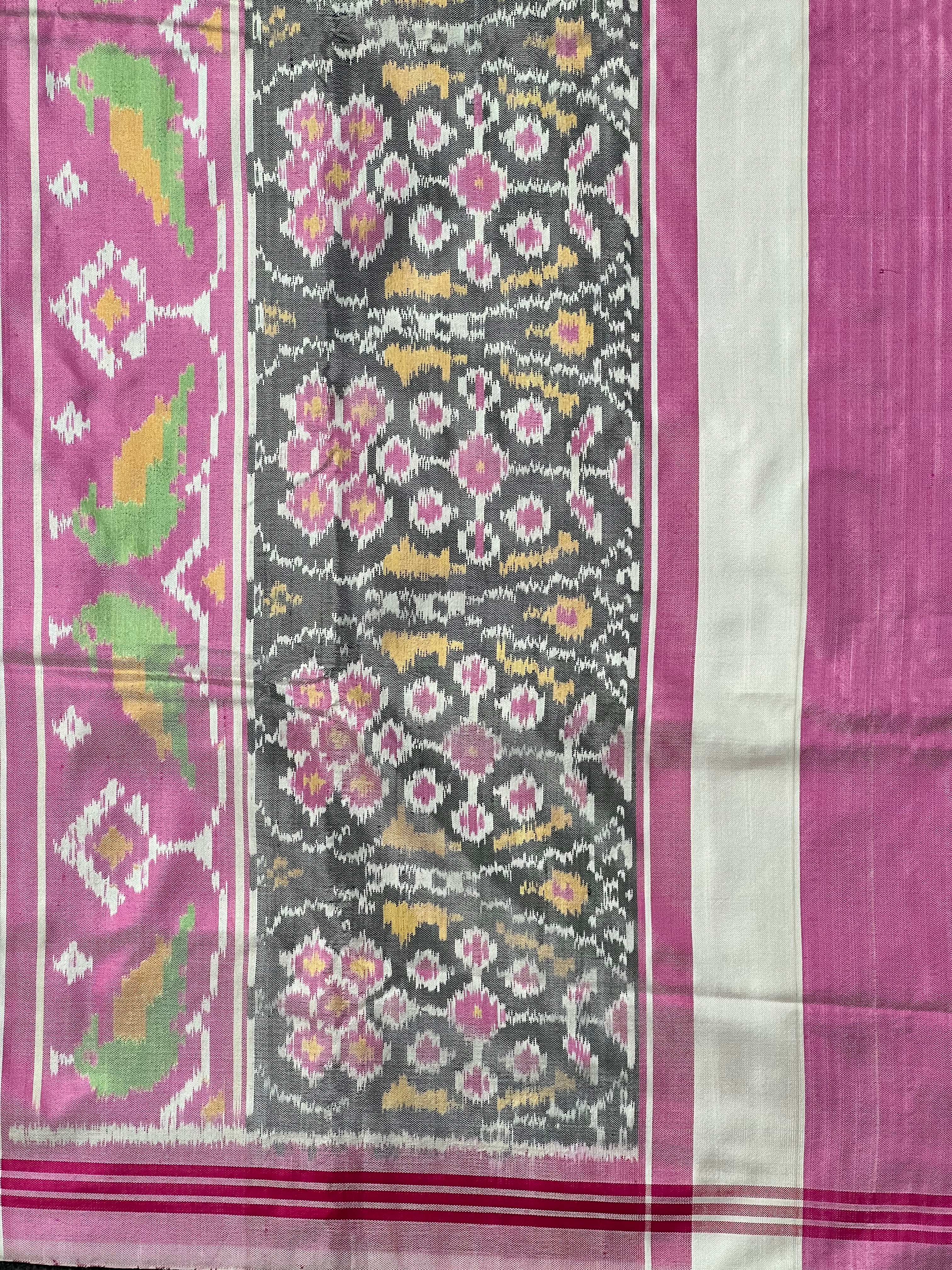 Exclusive Piece Handwoven Patola Silk Saree
