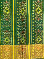 Navratna Traditional Design Handwoven Patola Silk Saree