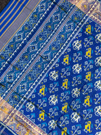 Traditional Design Handwoven Patola Silk Saree