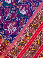 Motif Design Handwoven Patola Silk Saree
