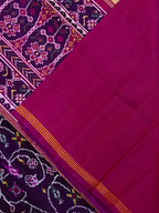 Flower Design Handwoven Patola Silk Saree