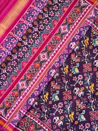 Exclusive Motifs Design Handwoven Patola Silk Saree