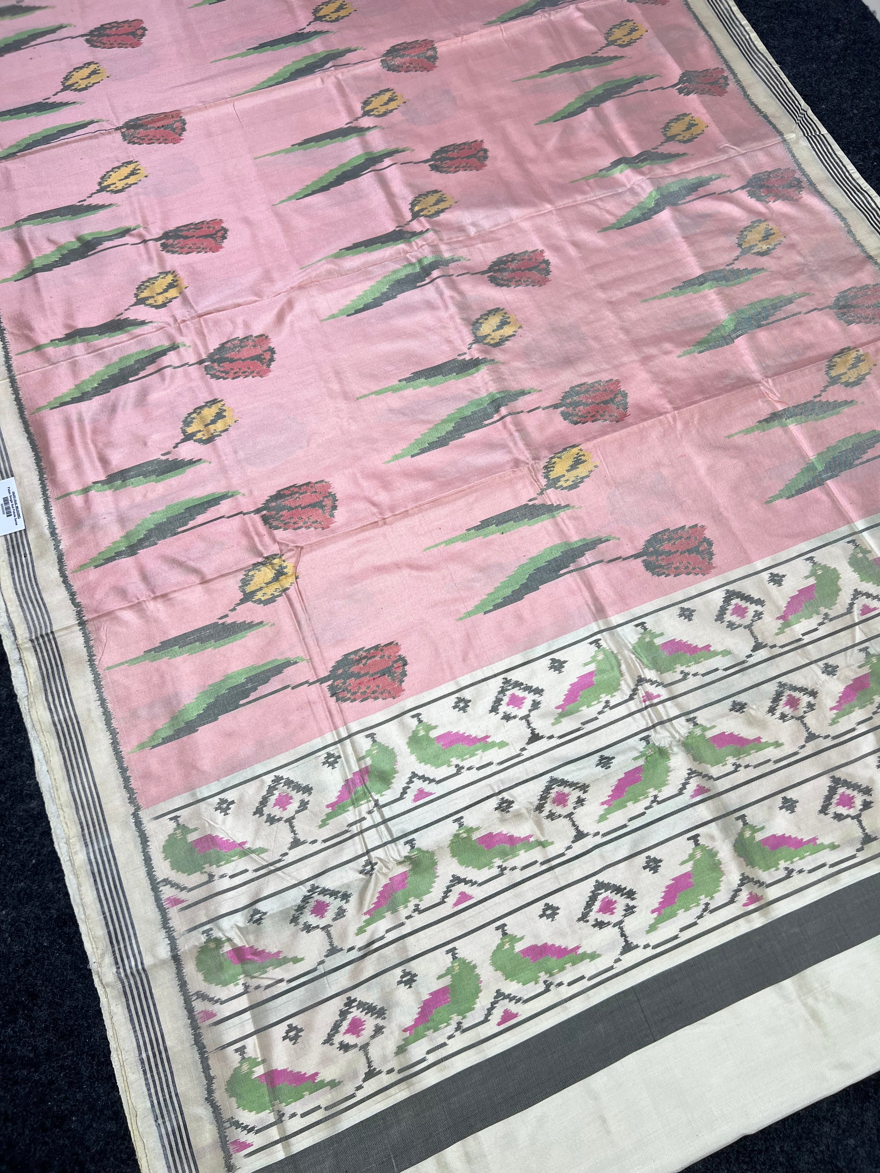 Exclusive Design Handwoven Patola Silk Saree