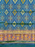 Pan Chanda Traditional Design Handwoven Patola Silk Saree