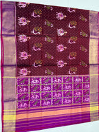 Motifs Design Handwoven Patola Silk Saree