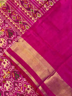 Narikunj Traditional Design Handwoven Patola Silk Saree