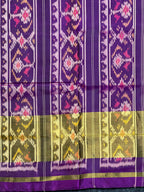 Navratna With Elephant Design Handwoven Patola Silk Saree