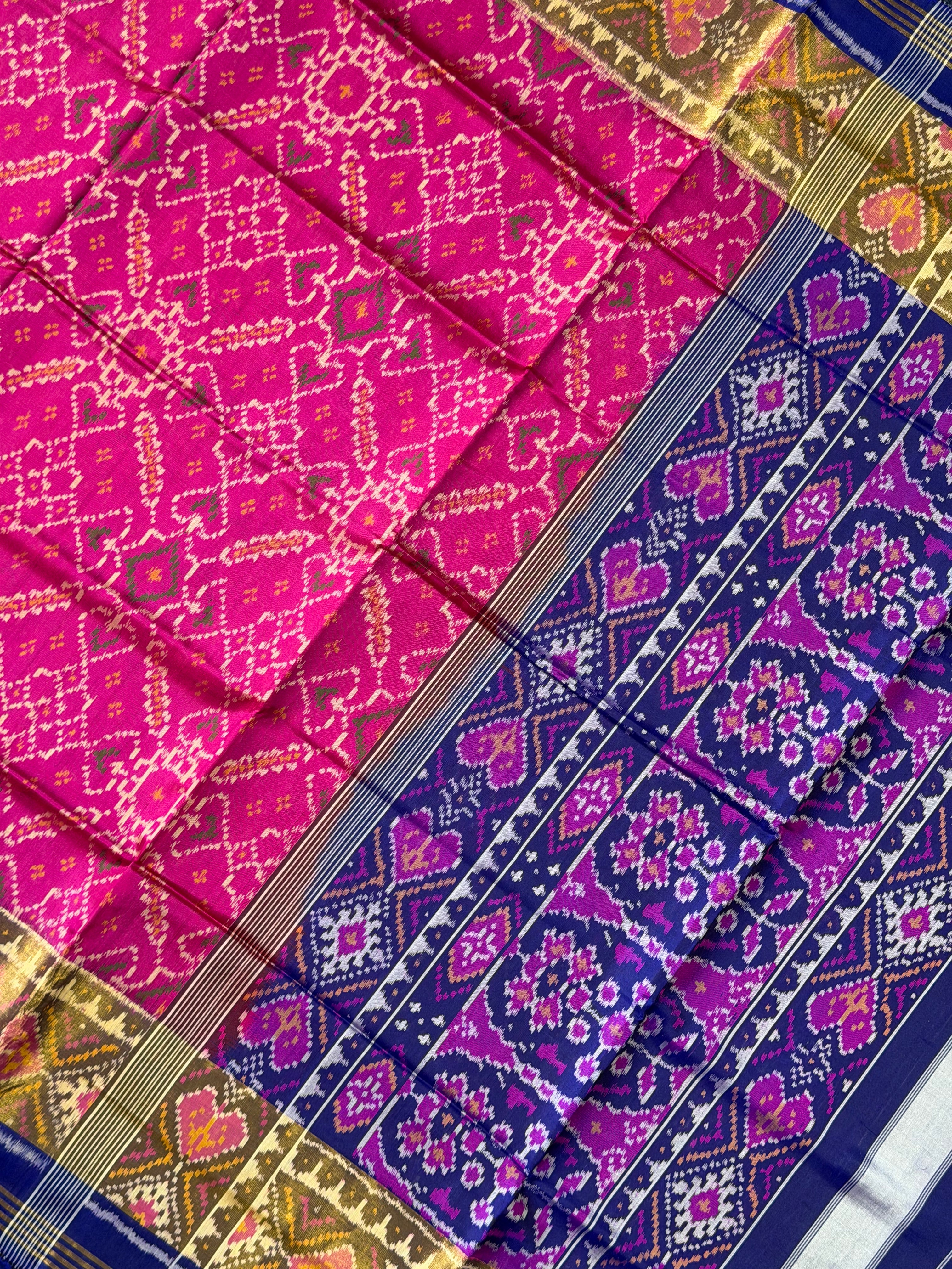 Handwoven Patola Silk Saree